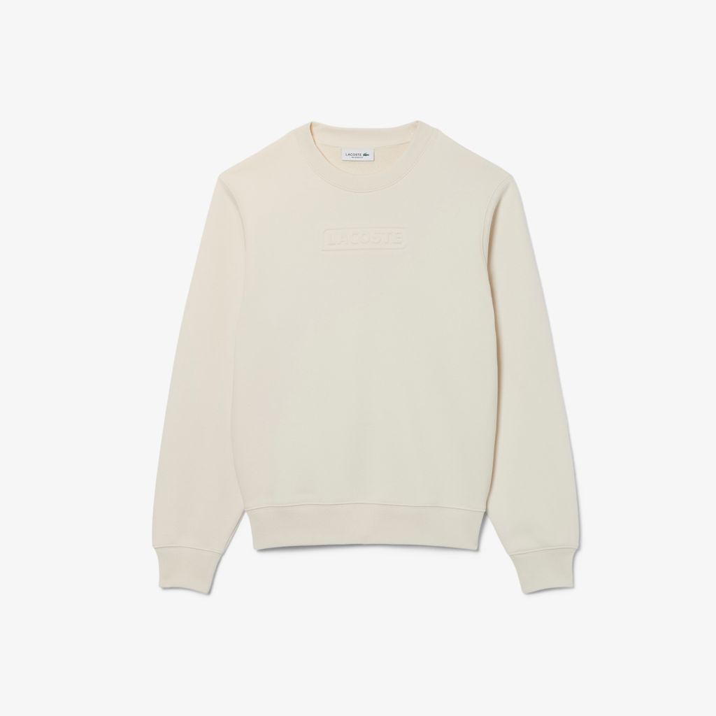 Áo Nỉ Lacoste Nữ Chất Liệu Cotton Có Logo Dập Nổi