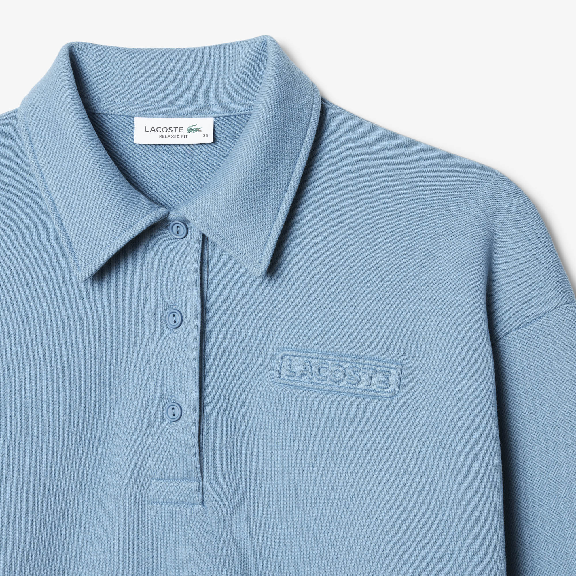 Áo Nỉ Lacoste Nữ Cổ Polo