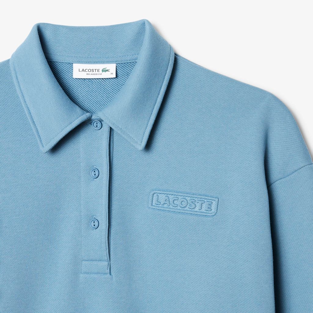 Áo Nỉ Lacoste Nữ Cổ Polo