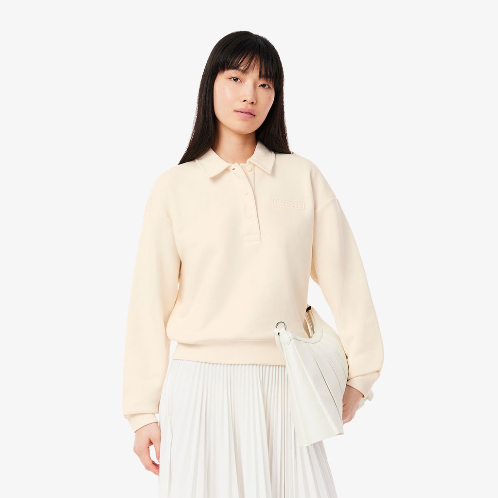 Áo Nỉ Lacoste Nữ Cổ Polo