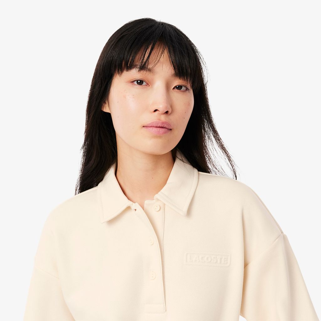 Áo Nỉ Lacoste Nữ Cổ Polo