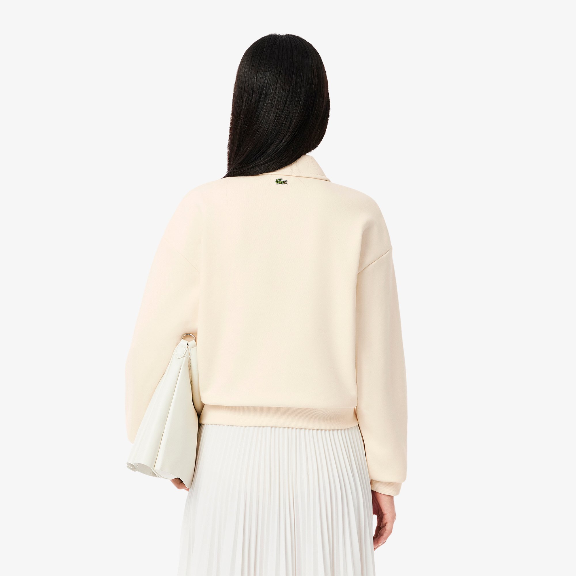 Áo Nỉ Lacoste Nữ Cổ Polo