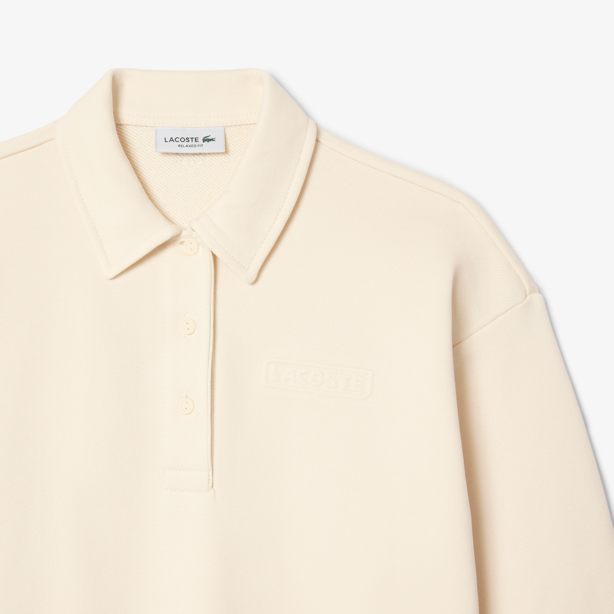Áo Nỉ Lacoste Nữ Cổ Polo