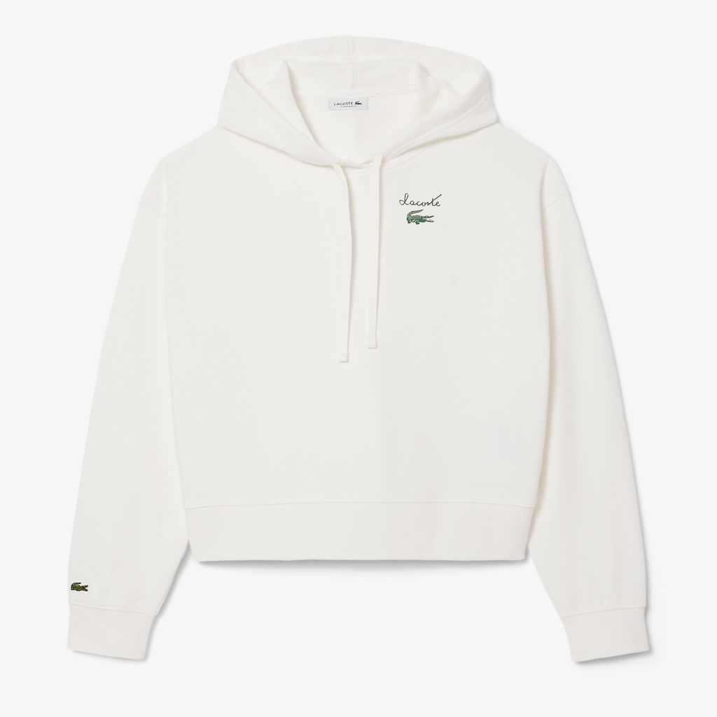 Áo Hoodie Lacoste Nữ Chất Liệu Nỉ Có Logo