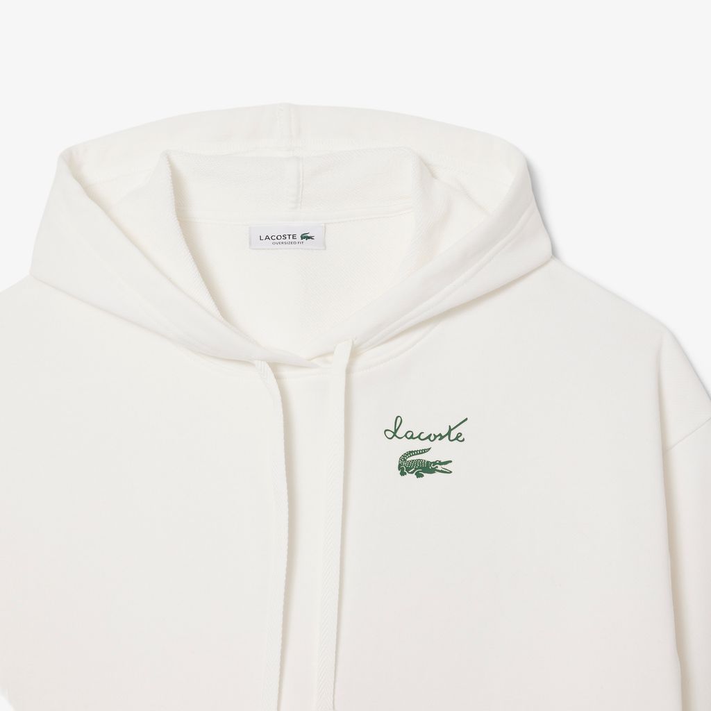 Áo Hoodie Lacoste Nữ Chất Liệu Nỉ Có Logo