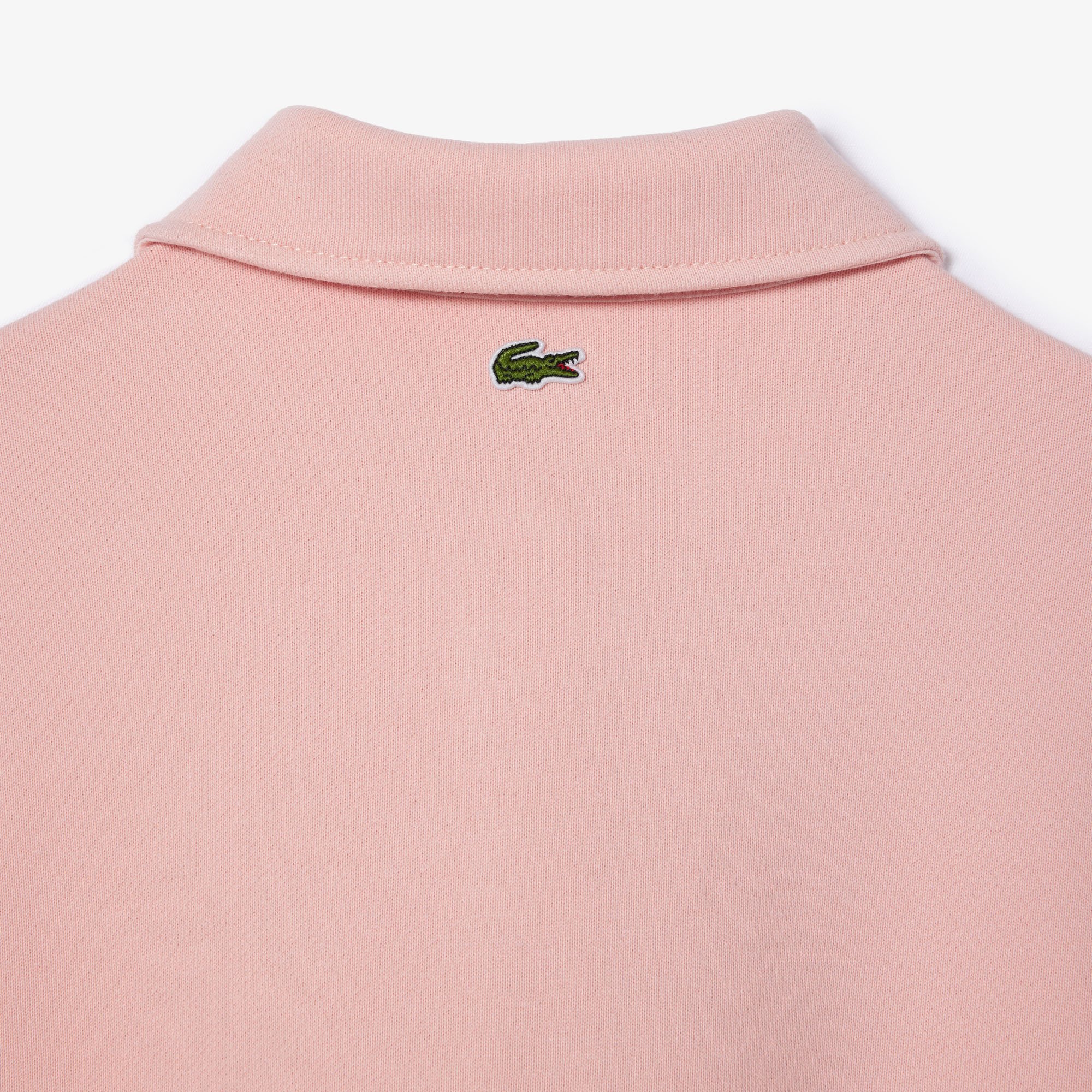 Áo Nỉ Lacoste Nữ Cổ Polo Thêu Dáng Rộng