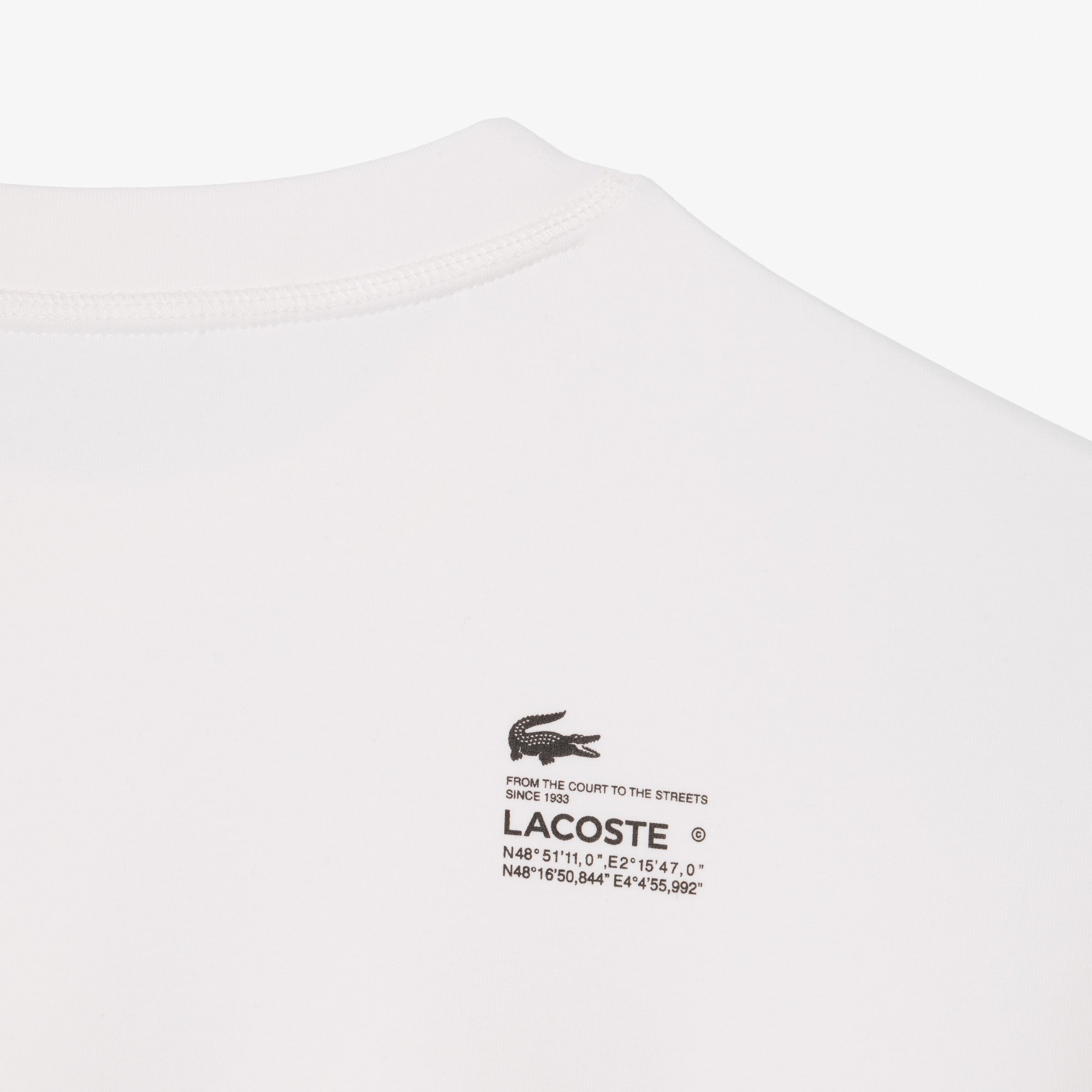 Áo Nỉ Lacoste Nữ Oversize Chất Liệu Cotton