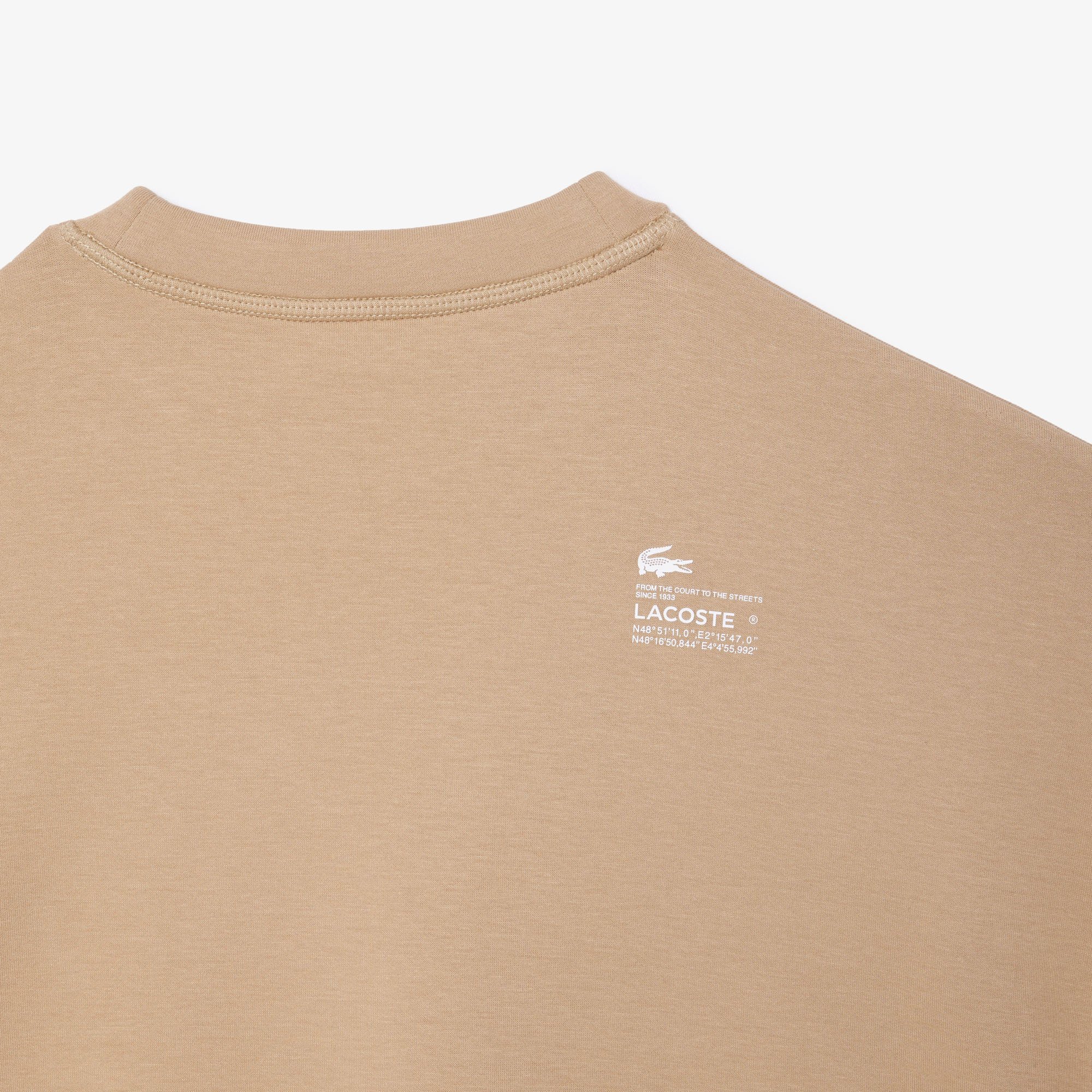 Áo Nỉ Lacoste Nữ Oversize Chất Liệu Cotton