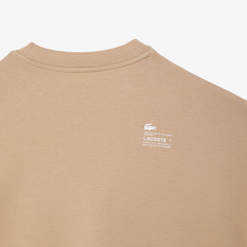Áo Nỉ Lacoste Nữ Oversize Chất Liệu Cotton