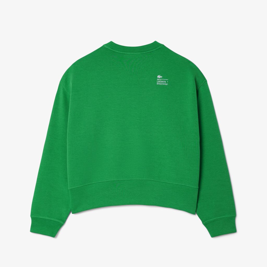Áo Nỉ Lacoste Nữ Oversize Chất Liệu Cotton