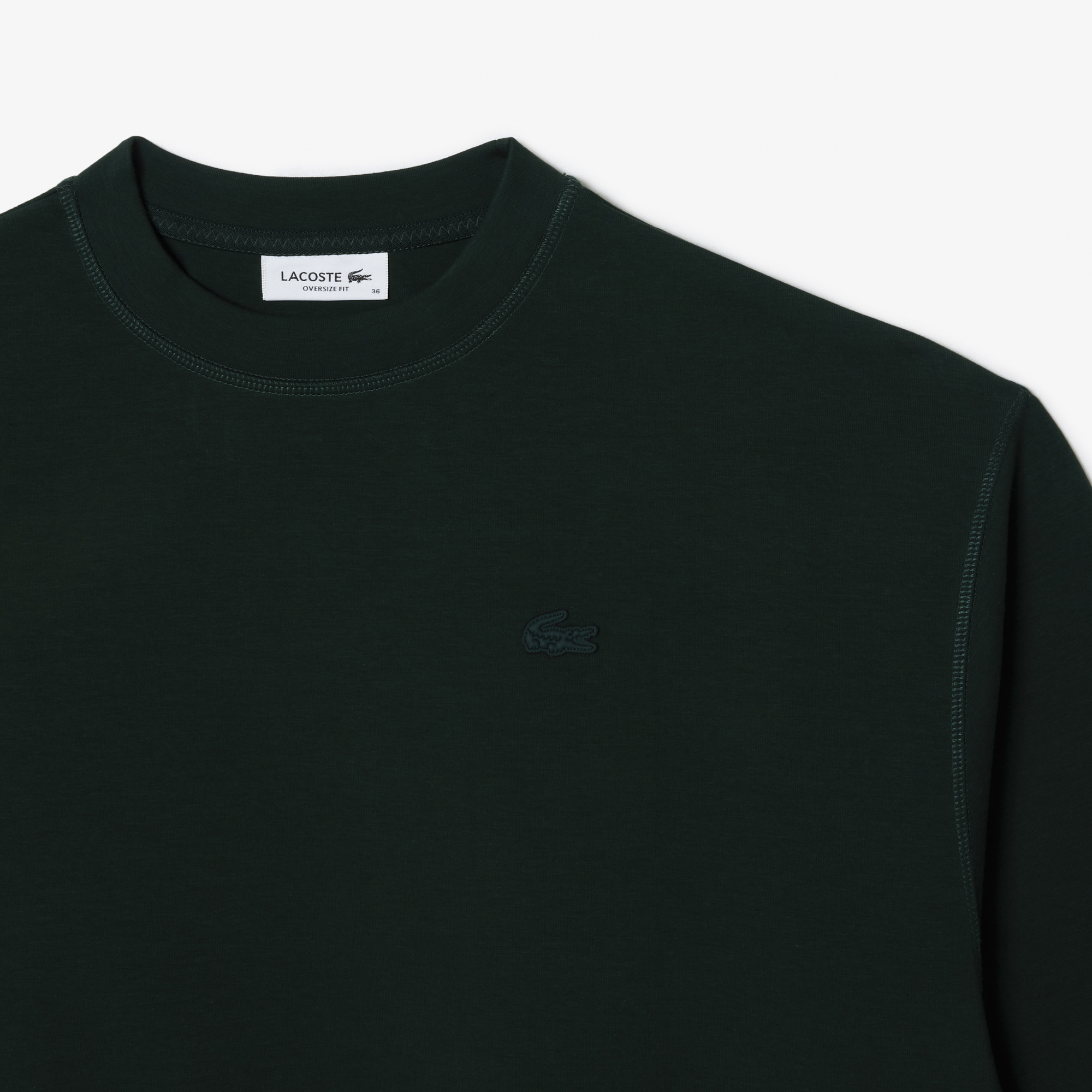 Áo Nỉ Lacoste Nữ Họa Tiết In Ở Mặt Sau