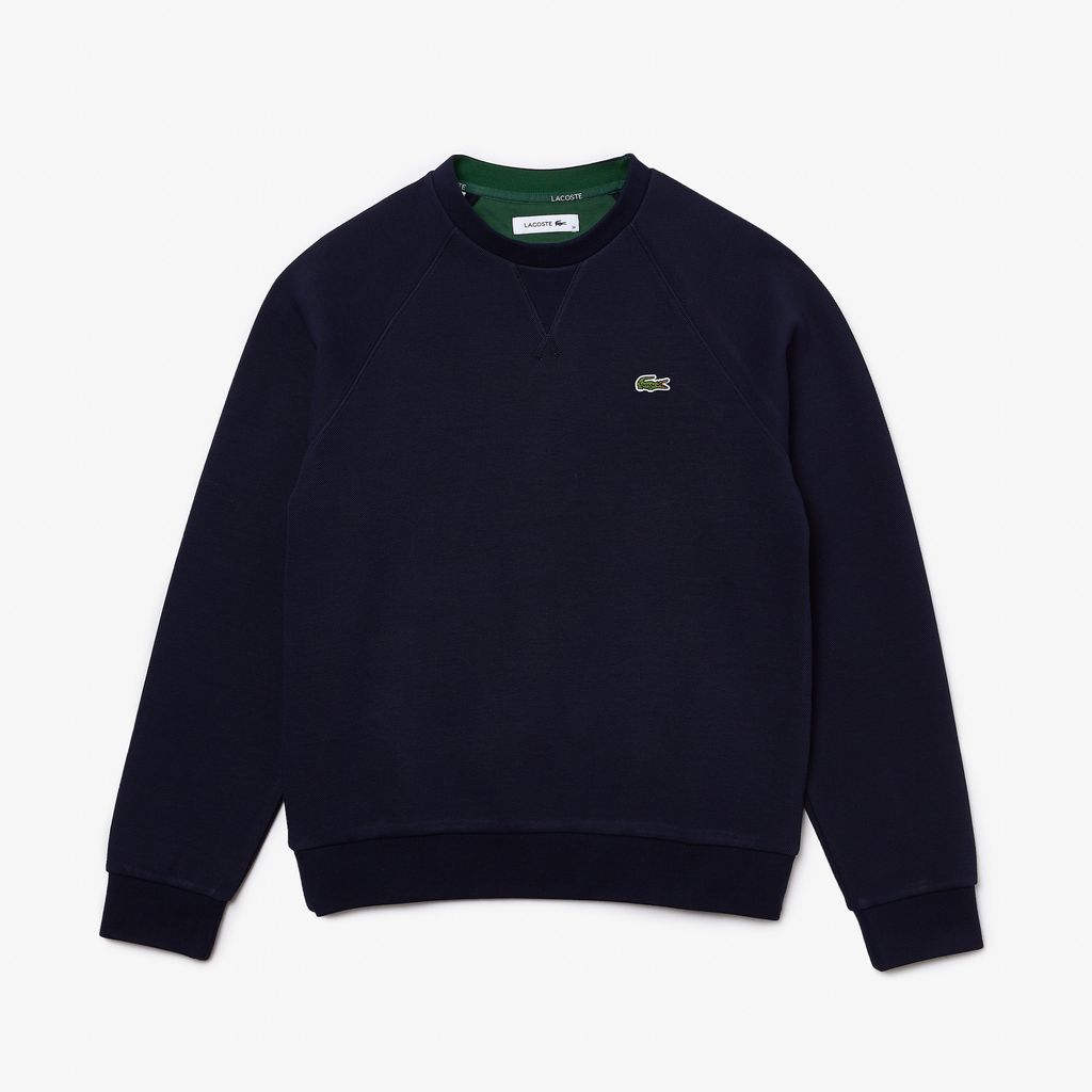 Áo Nỉ Lacoste Nữ Cổ Tròn Chất Liệu Cotton Blend