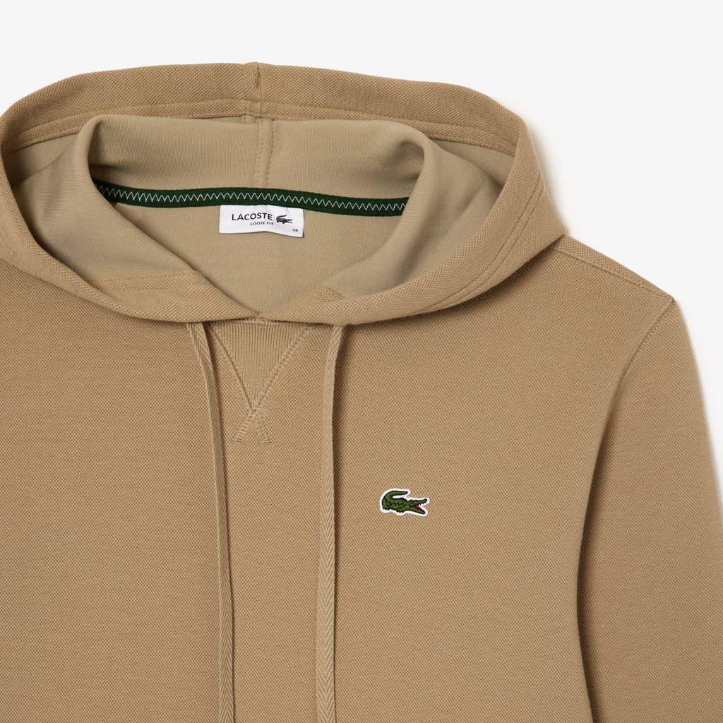 Áo Hoodie Lacoste Nữ Dáng Rộng Chất Liệu Cotton Blend