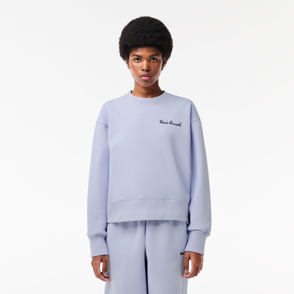 Áo Nỉ Lacoste Nữ Piqué Oversize