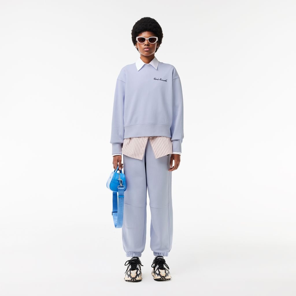 Áo Nỉ Lacoste Nữ Piqué Oversize