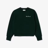 Áo Nỉ Lacoste Nữ Piqué Oversize