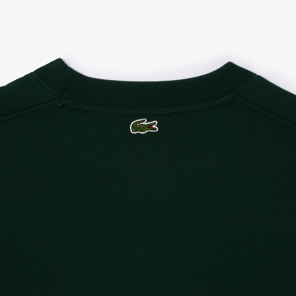Áo Nỉ Lacoste Nữ Piqué Oversize
