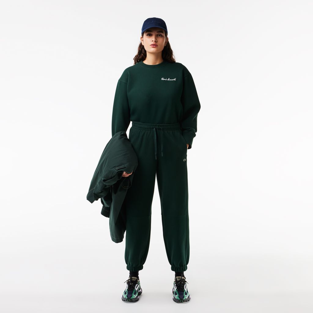 Áo Nỉ Lacoste Nữ Piqué Oversize