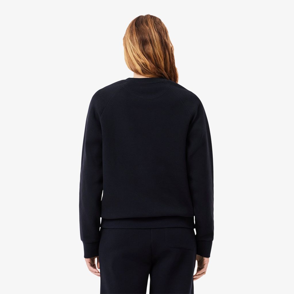 Áo Nỉ Lacoste Nữ Piqué Cổ Tròn