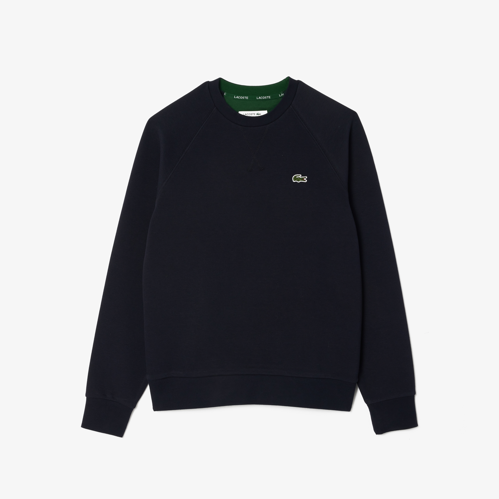 Áo Nỉ Lacoste Nữ Piqué Cổ Tròn