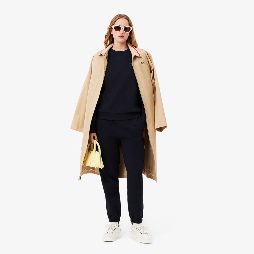 Áo Nỉ Lacoste Nữ Piqué Cổ Tròn