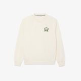 Áo Nỉ Lacoste Nam Hình Khiên Thêu Sản Xuất Tại Pháp