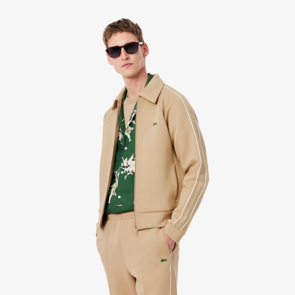 Áo Nỉ Lacoste Nam Có Khóa Kéo Sản Xuất Tại Pháp