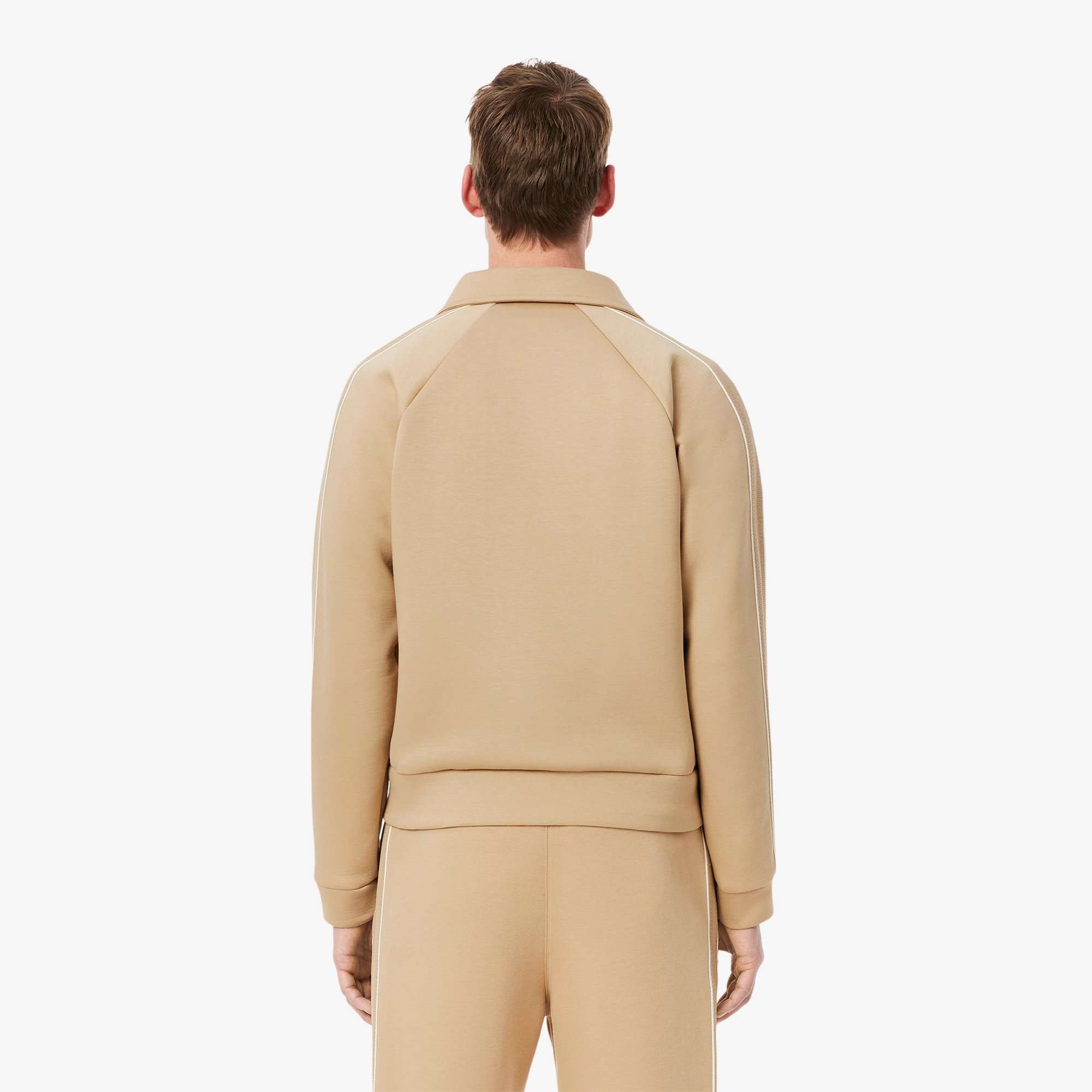 Áo Nỉ Lacoste Nam Có Khóa Kéo Sản Xuất Tại Pháp