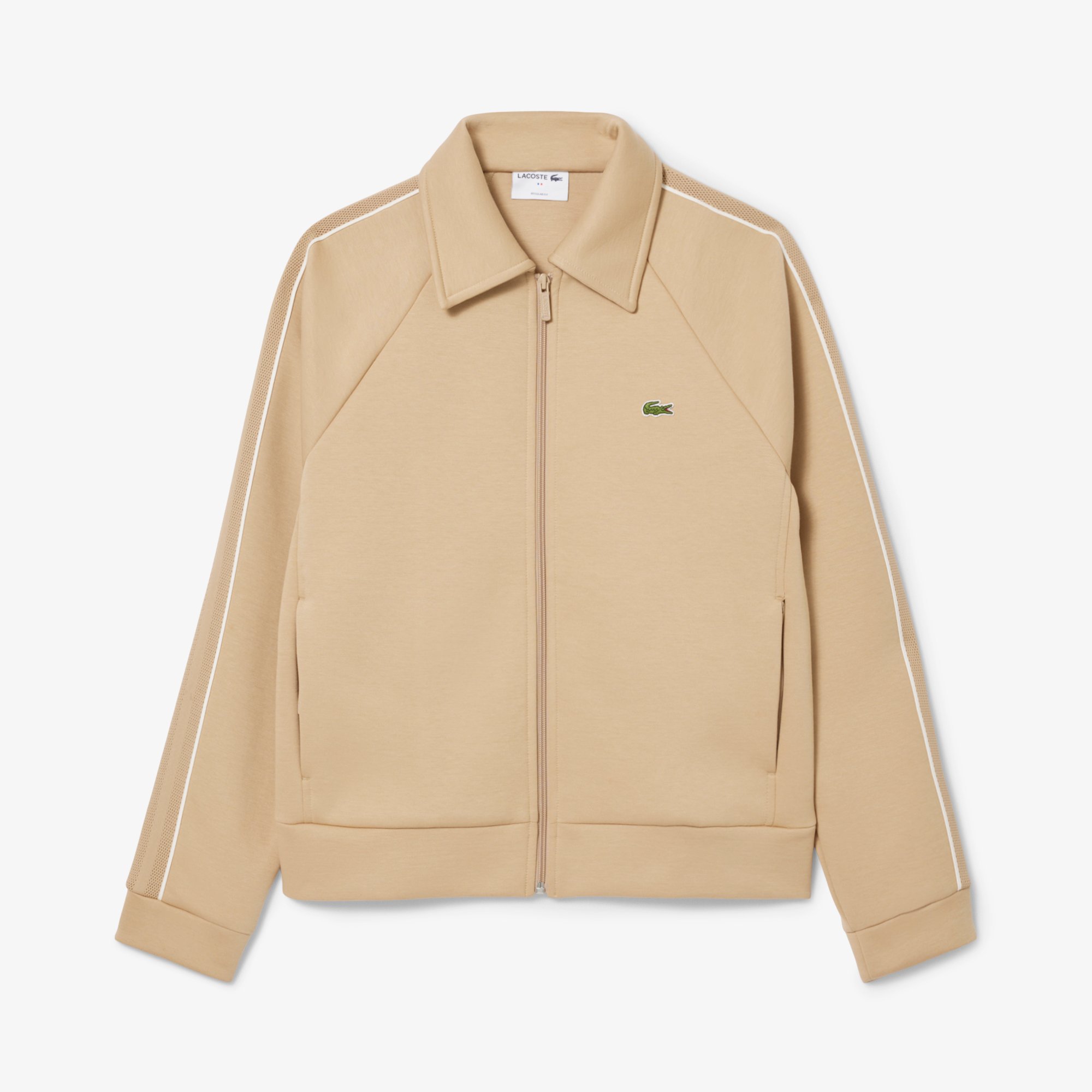 Áo Nỉ Lacoste Nam Có Khóa Kéo Sản Xuất Tại Pháp