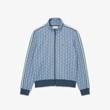 Áo Nỉ Lacoste Nam Paris Có Khóa Kéo Chất Liệu Jacquard