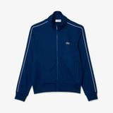 Áo Nỉ Lacoste Nam Paris Có Khóa Kéo Chất Liệu Piqué