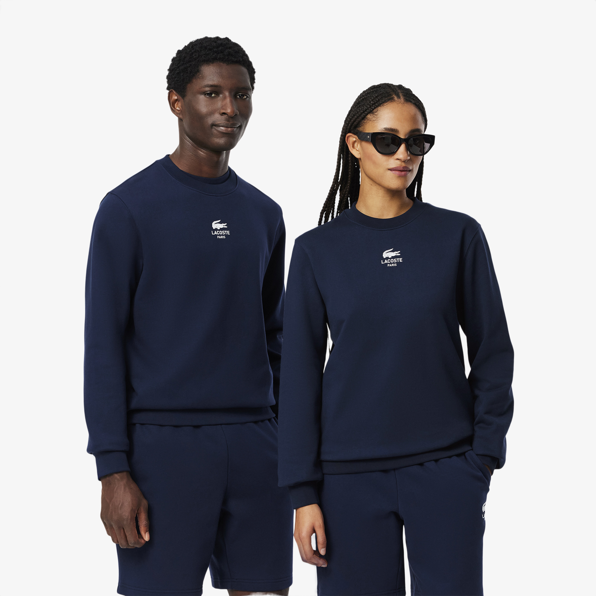 Áo Nỉ Lacoste Unisex Chất Liệu Fleece