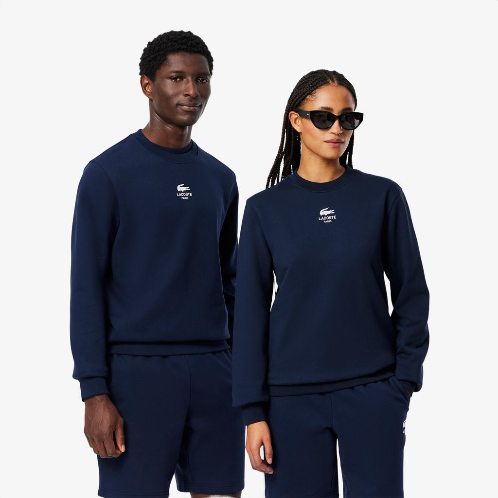 Áo Nỉ Lacoste Unisex Chất Liệu Fleece