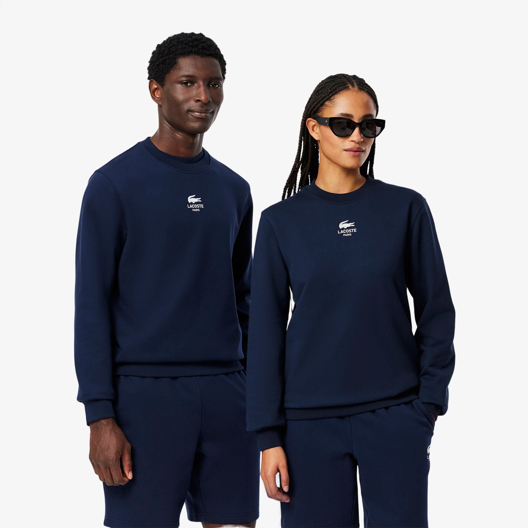 Áo Nỉ Lacoste Unisex Chất Liệu Fleece