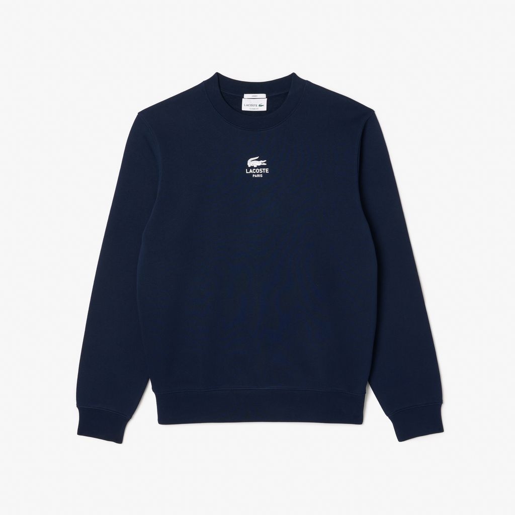 Áo Nỉ Lacoste Unisex Chất Liệu Fleece