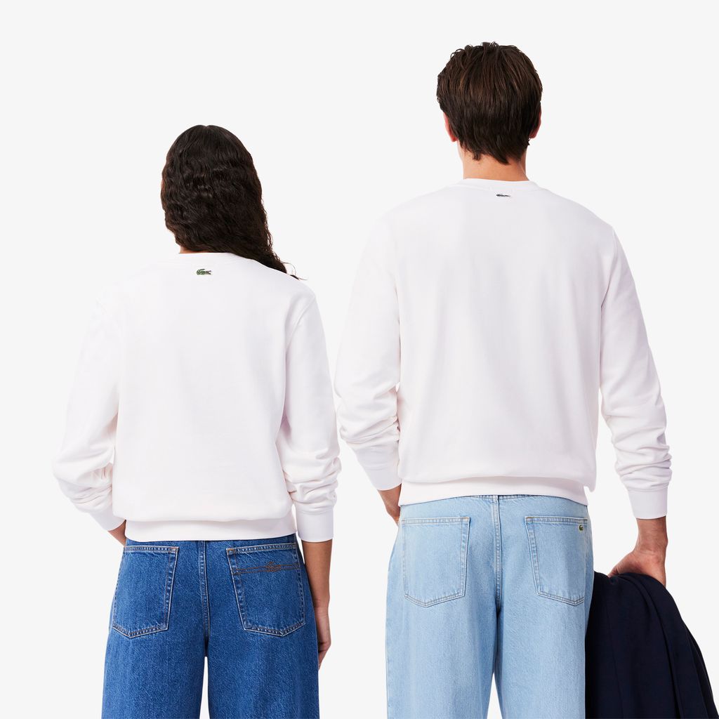 Áo Nỉ Lacoste Unisex Chất Liệu Fleece