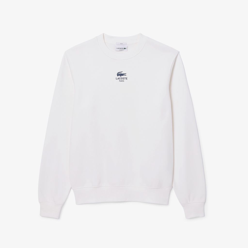 Áo Nỉ Lacoste Unisex Chất Liệu Fleece