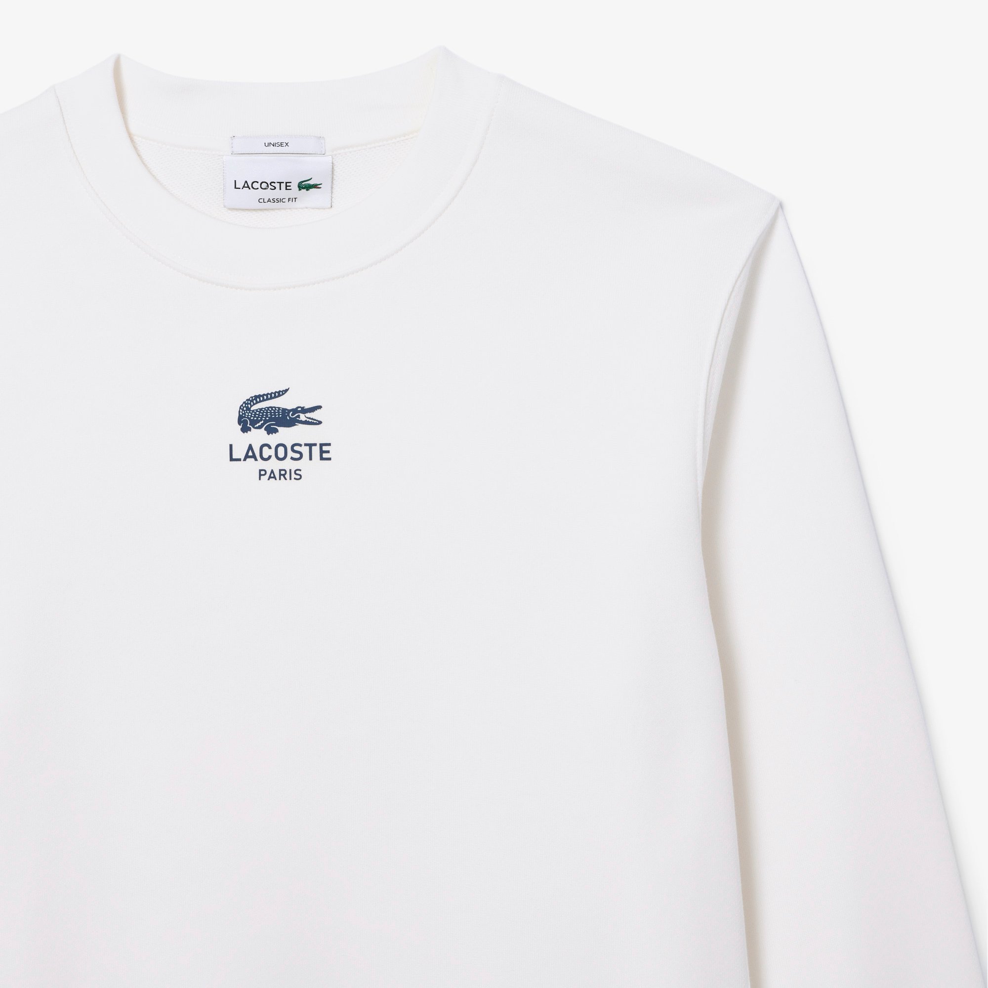 Áo Nỉ Lacoste Unisex Chất Liệu Fleece