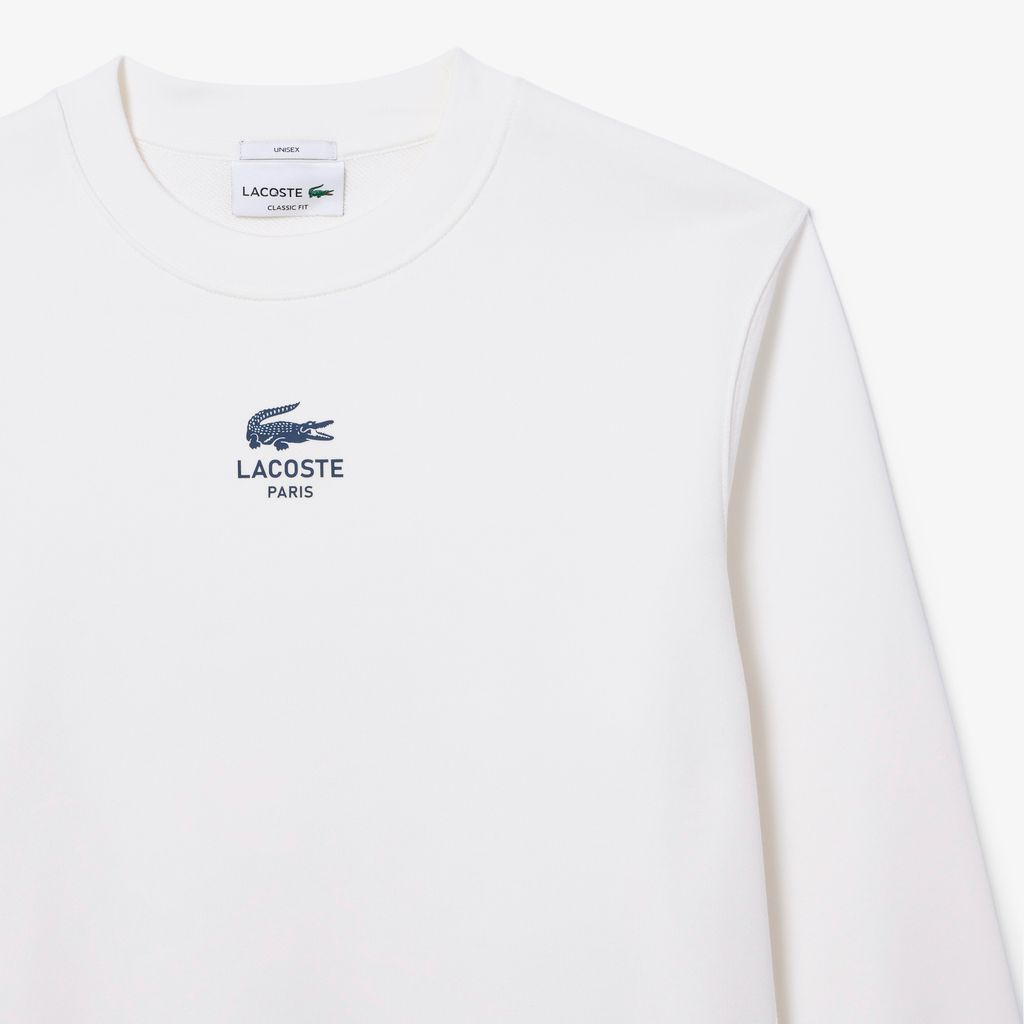 Áo Nỉ Lacoste Unisex Chất Liệu Fleece