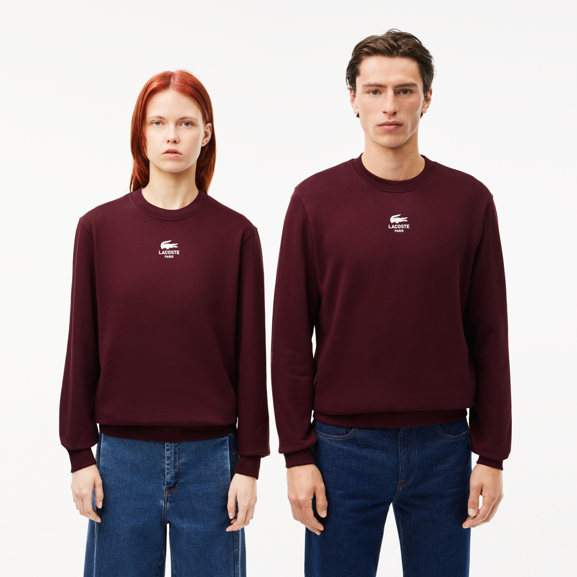 Áo Nỉ Lacoste Unisex Chất Liệu Fleece
