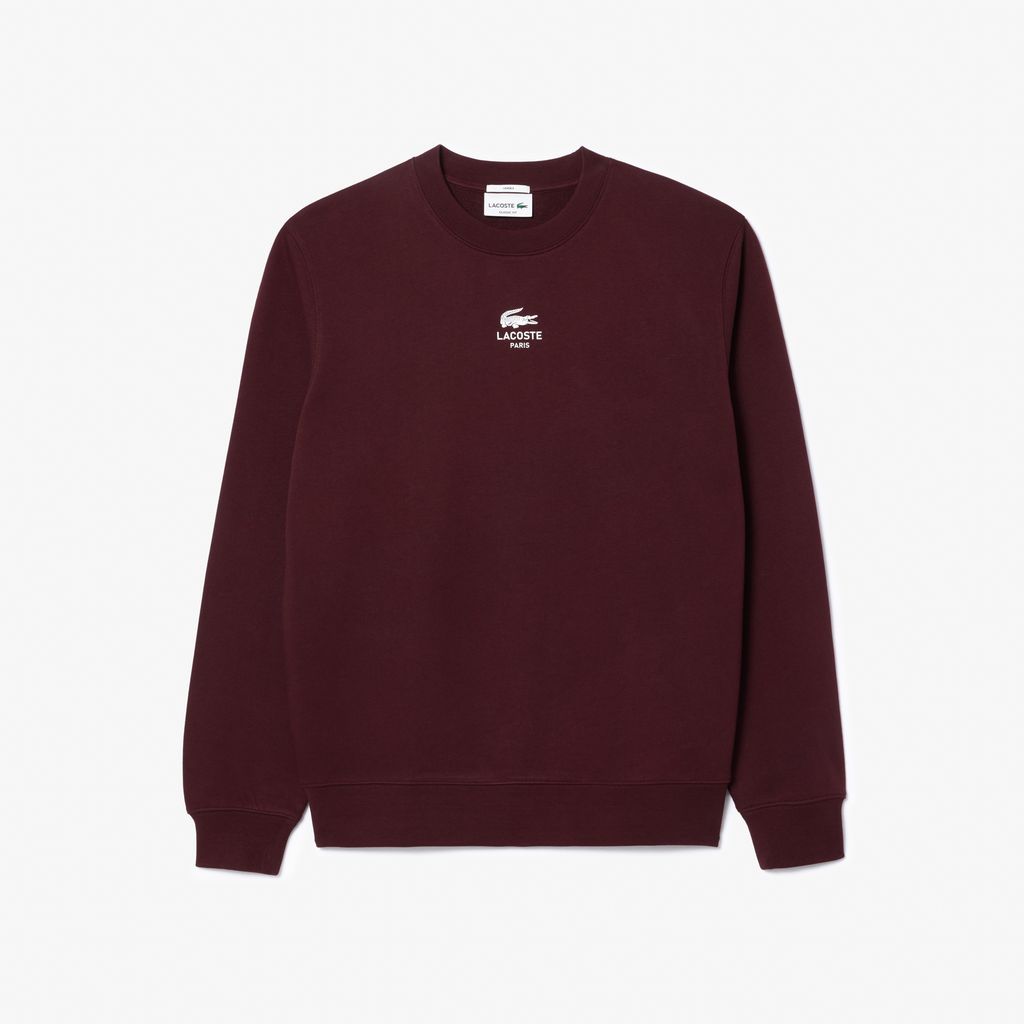 Áo Nỉ Lacoste Unisex Chất Liệu Fleece