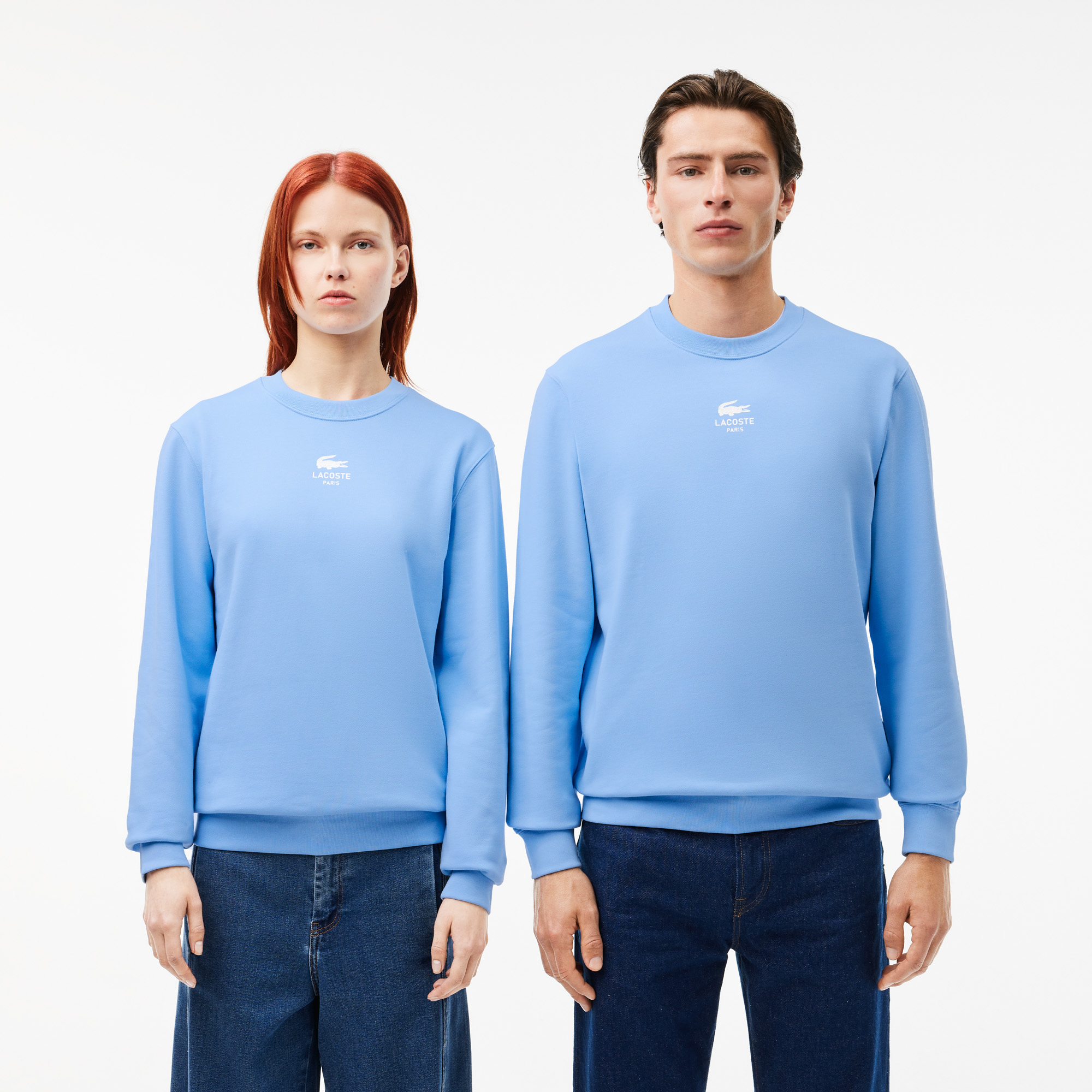 Áo Nỉ Lacoste Unisex Chất Liệu Fleece
