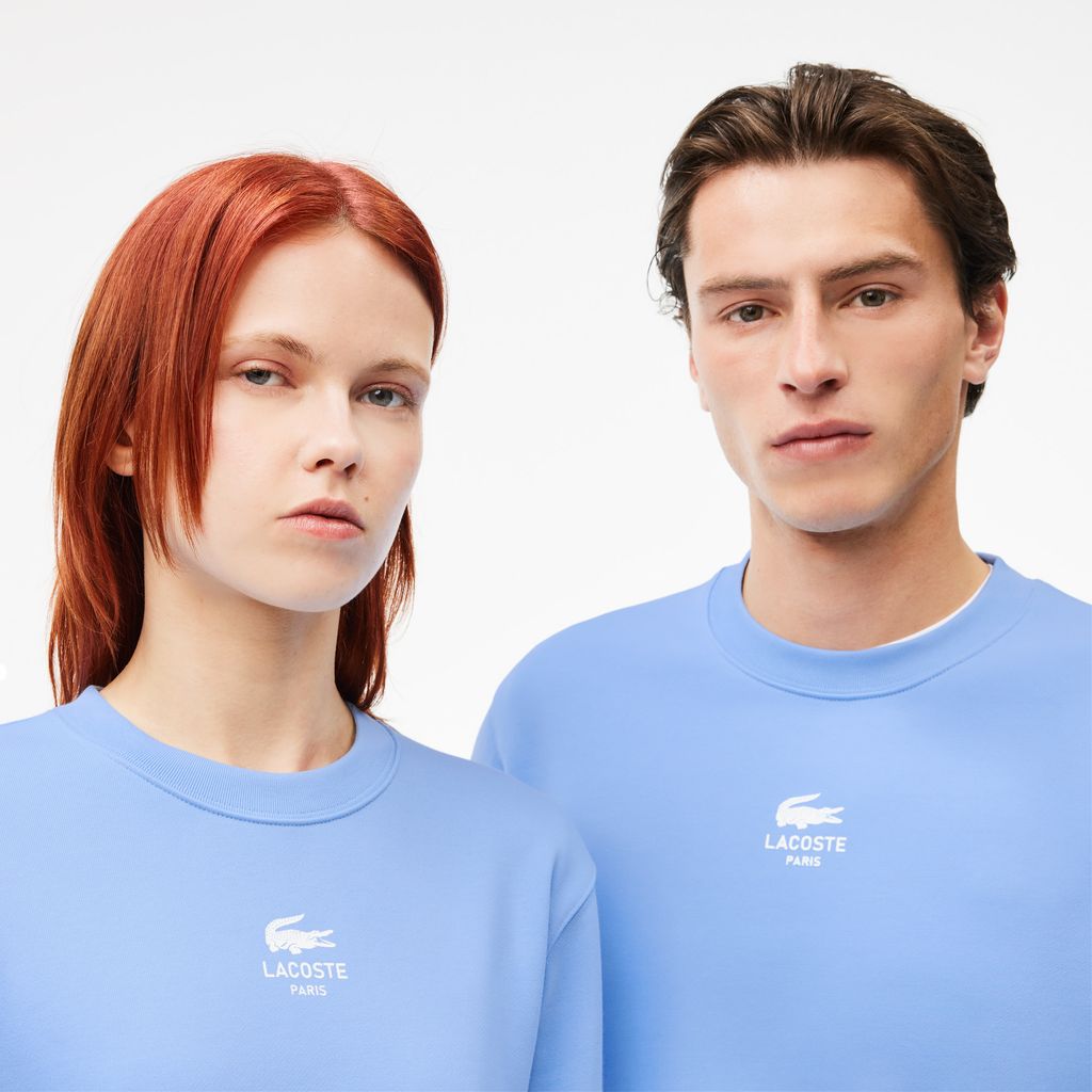 Áo Nỉ Lacoste Unisex Chất Liệu Fleece