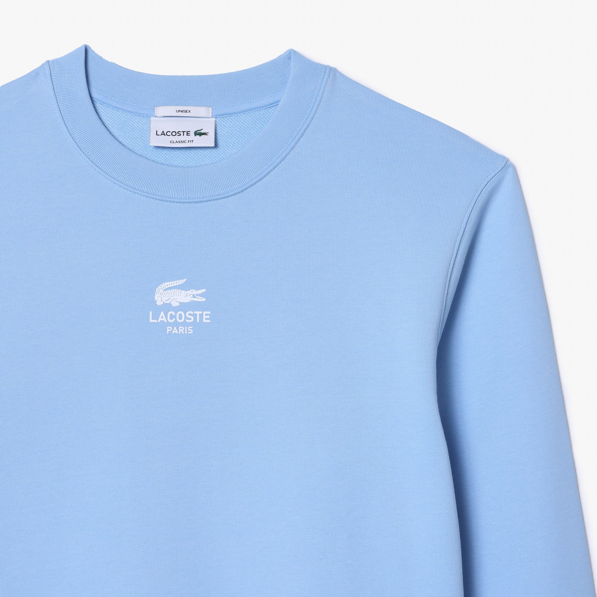 Áo Nỉ Lacoste Unisex Chất Liệu Fleece
