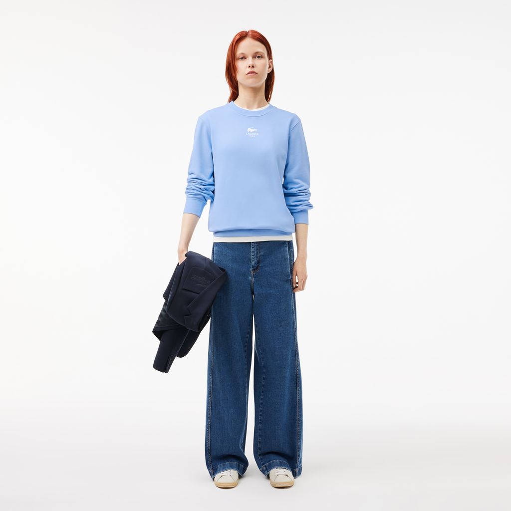 Áo Nỉ Lacoste Unisex Chất Liệu Fleece