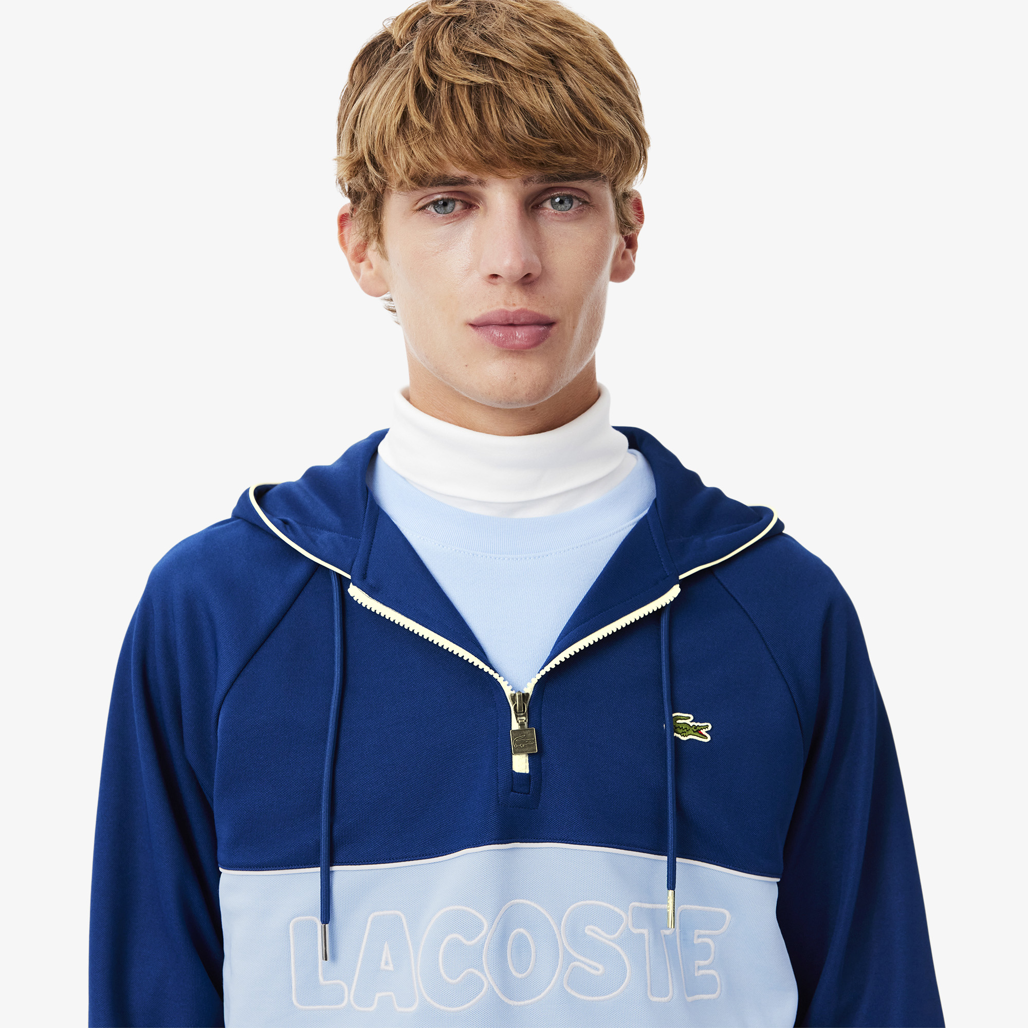 Áo Nỉ Lacoste Nam Paris Dáng Rộng