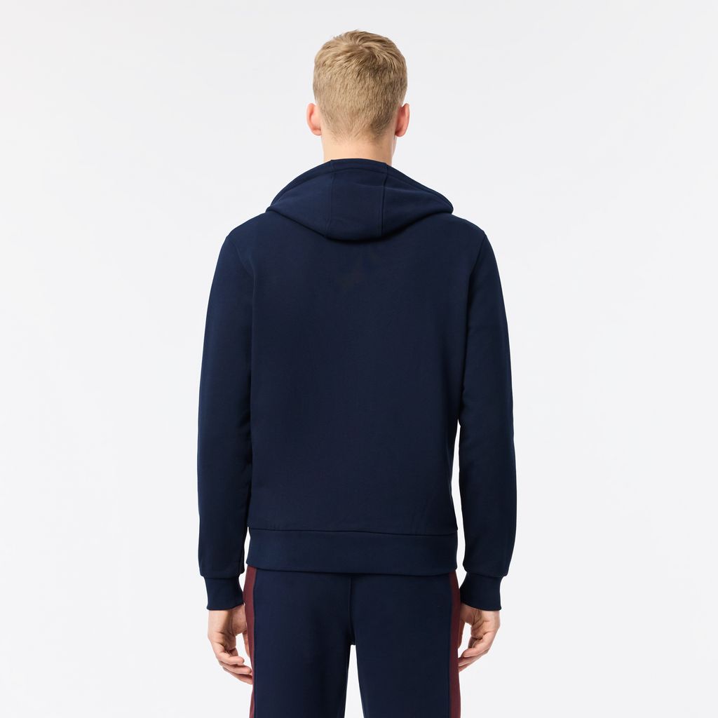 Áo Hoodie Lacoste Nam Colourblock Có Khóa Kéo