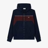 Áo Hoodie Lacoste Nam Colourblock Có Khóa Kéo