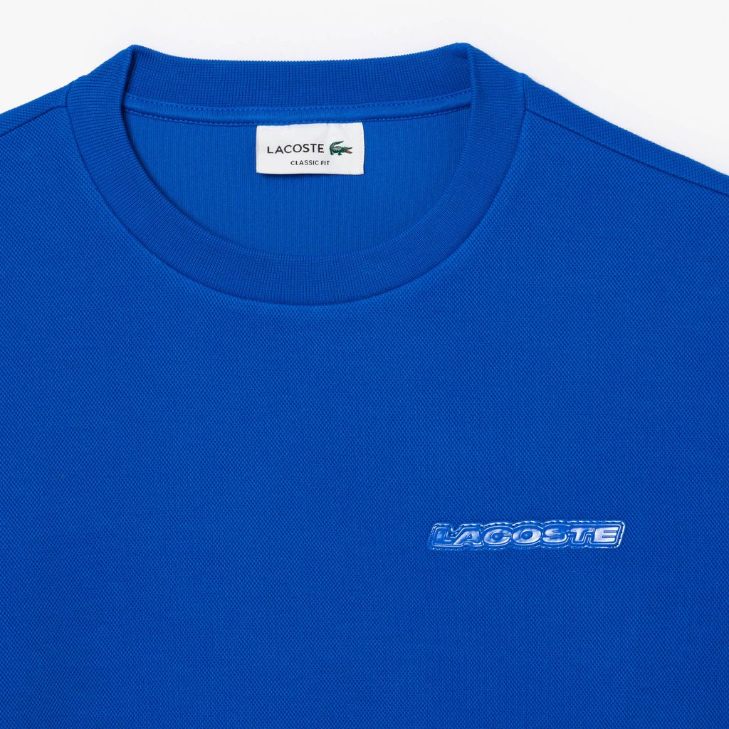 Áo Nỉ Lacoste Nam Huy Hiệu Piqué