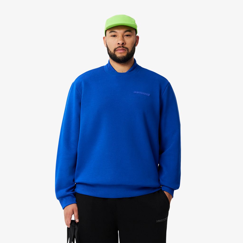 Áo Nỉ Lacoste Nam Huy Hiệu Piqué